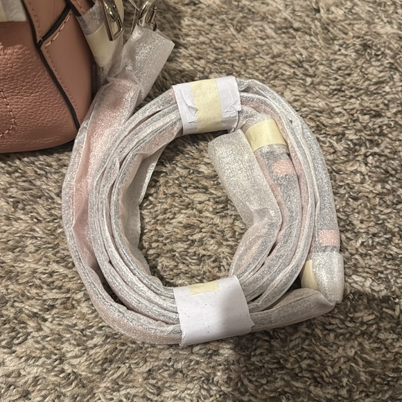 Coach pink pebbled leather “Andi” backpack NWT. - Picture 7 of 8